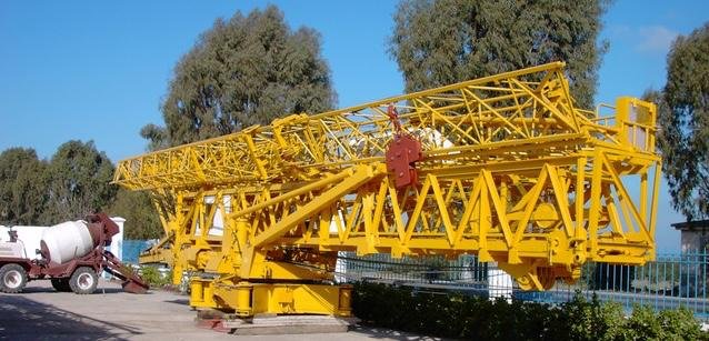 Parc de grues reconditionnées – atelier MILESA